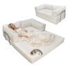2-in-1 Compression Sofa Bed Multifunctional 2 Seater Couch Set with Comfy Cushion Back