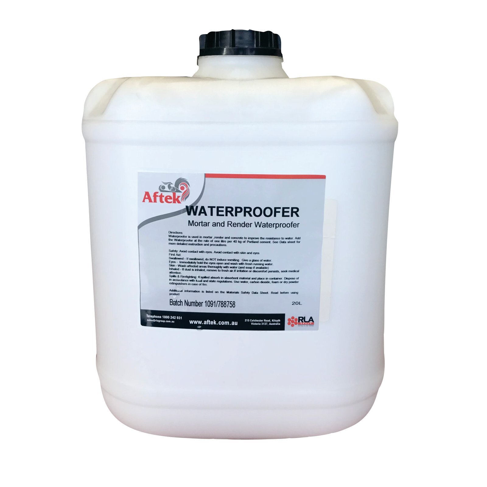 Aftek 20L Waterproofer Admixture - Bunnings Australia