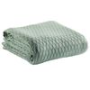 Bianca Gosford Blanket 100% Cotton Soft Sofa/Home Bedding Sage Super King Bed