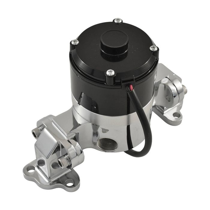 Ford Cleveland 302 351 Performance Electric Water Pump 35GPM - Chrome