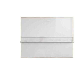 EzSpace Queen Size White NOBU Wallbed Horizontal With Desk