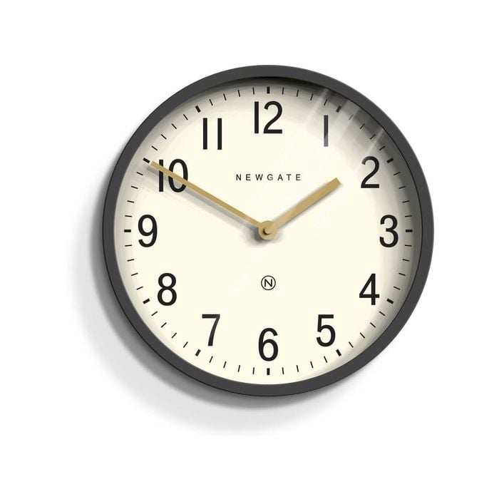 Newgate Master Edwards Clock Blizzard Grey