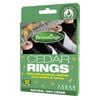 Brunnings Cedar Wood Moth Repellent Rings - 12 Pack