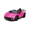 Kahuna Lamborghini Performante Kids Electric Ride On Car Remote Control Pink