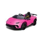 Lamborghini Performante Kids Electric Ride On Car Remote Control by Kahuna by Kahuna - Pink