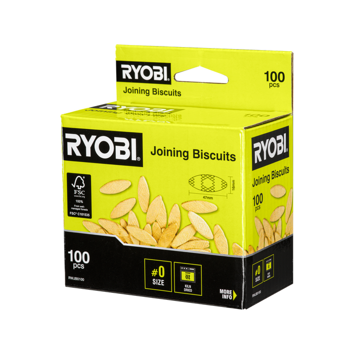 Ryobi Wood Joining Biscuits No. 0 100-Pack