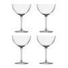 4pc Ecology 245ml Crystalline Glass Classic Champ Saucer - Clear