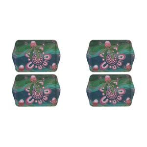2x 2pc Ashdene Spirit Land Beauty In Country Scatter Serving Tray 21x14.2cm