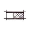 Costway 10 Bottle Wine Rack Wall-mounted Storage Home Bar