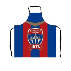 A-League BBQ Apron Newcastle Jets - Approx 57 x 72 cm