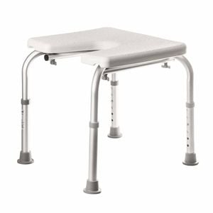 Adjustable Hygiene Shower Stool - Corrosion-free Bathroom Aid With Ergonomic Seat For Personal Hygiene
