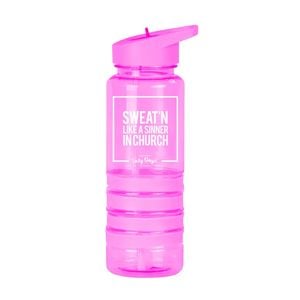 Lazy Dayz Sports Bottle 750ml - Pink