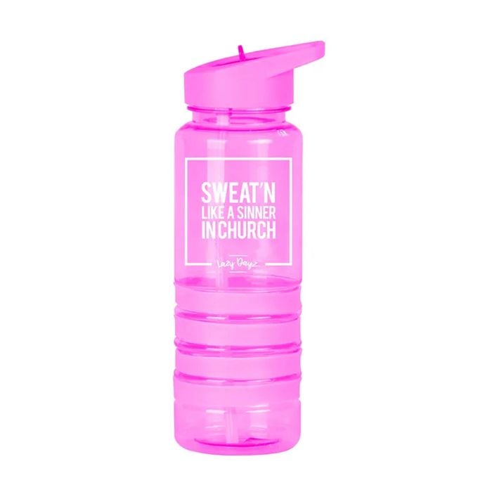 Lazy Dayz Sports Bottle 750ml - Pink