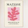 Galrie Henri Matisse Exhibition Print - Captivating Art at Berggruen & Cie (Pink I), Wood Frame, 70 x 100cm (28 x 40inch)