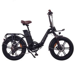ET.Cycle F720 Folding E-Bike, 250W, 48V 15Ah, 720Wh [Matt Black 20"]