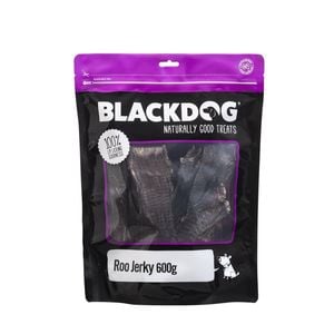 Blackdog Roo Jerky Natural Dog Chew Treats 600g