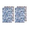 2x 2pc Ladelle Mossman Soft Durable Cotton Kitchen Tea Towels Blue/blush