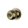Sylvan Quest Privacy Knobset Antique Brass