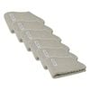 6x Bas Phillips Hayman Zero Twist Face Washer Towel 600gsm Cotton 33cm Oatmeal