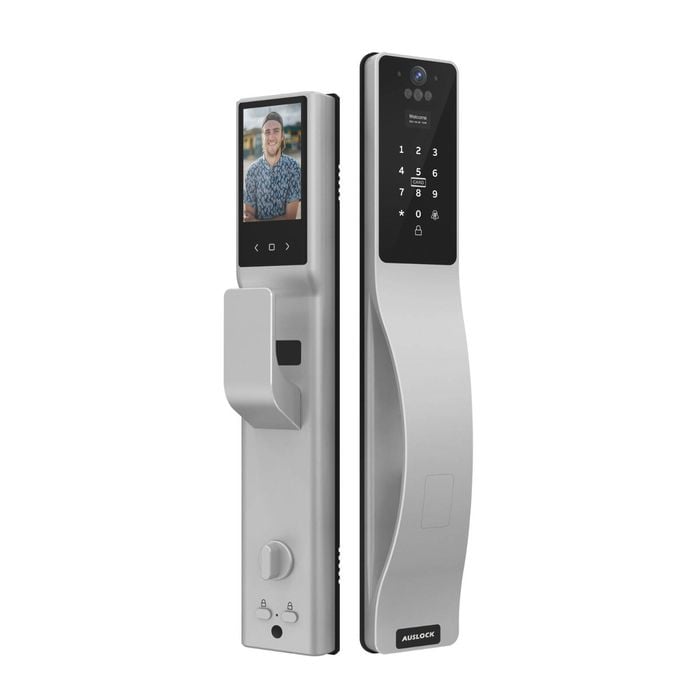 Auslock Silver Space Alloy Smart Push/Pull