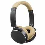 TODO Bluetooth 5.0 Stereo Headphones Wireless Foldable - Black Cream