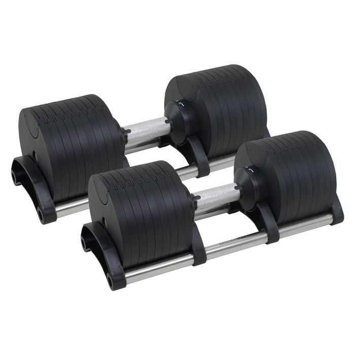 Powertrain 2 x 36KG Powertrain Eon Dial-Up Adjustable Dumbbell