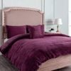 Alastairs Ruby Burgundy Quilt Cover Set Super King