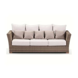 Coco 3 Seater - Huge 3 Seat Daybed In Outdoor Rattan Wicker