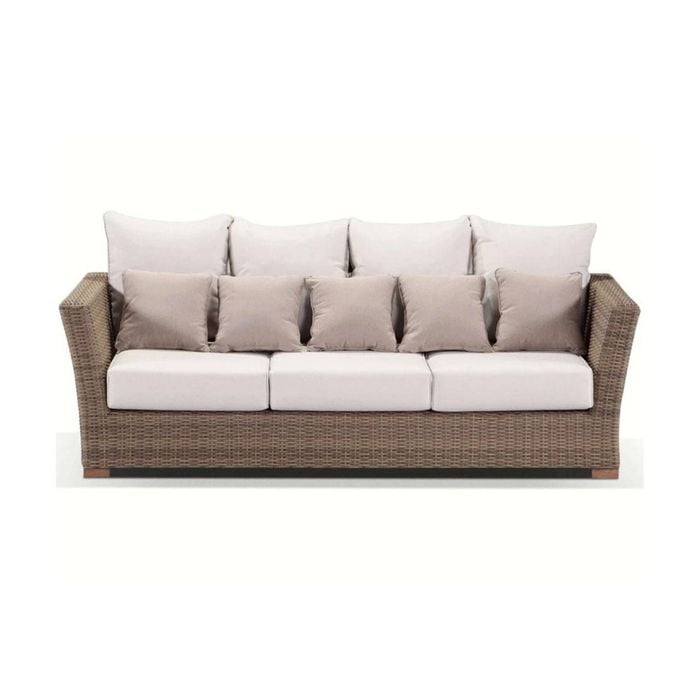Coco 3 Seater - Huge 3 Seat Daybed In Outdoor Rattan Wicker