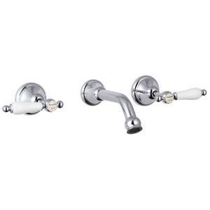 Mondella Chrome Maestro Plated Lever Handle Bath Set