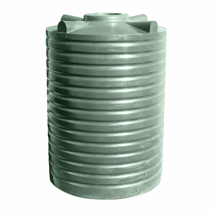 Clark Tanks 3000L Round Poly Water Tank - Rivergum