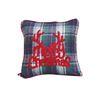 SOGA Multicolor Christmas Plaid Antler Throw Pillow 45cm
