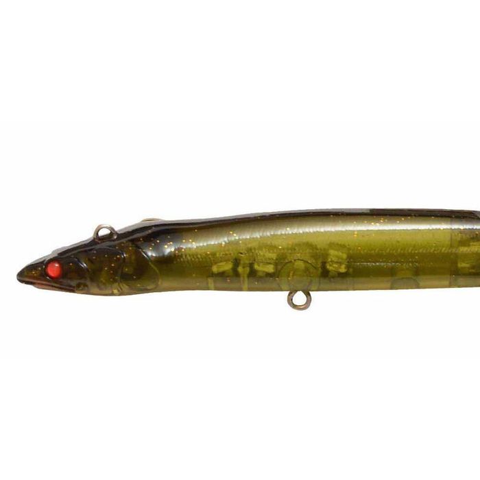 Megabass Eeler 9.4" 125mm 1oz Multi Jointed Silent Swimbait Fishing Lure Watermelon Glitter