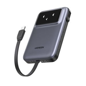 Ugreen Uno 10000mah 30w Power Bank With Built In Usb C Cable Fast Charging