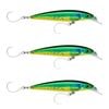 3x Rapala 14cm Saltwater X Rap Long Cast Sink Minnow Fishing Lures - Dorado