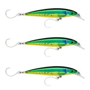 3x Rapala 14cm Saltwater X Rap Long Cast Sink Minnow Fishing Lures - Dorado
