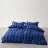 Gioia Casa 100% Cotton Lenny Reversible Printed Quilt Cover Set - Queen