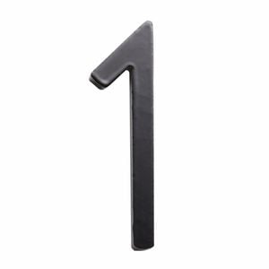 Sandleford 75mm Black Zone House Number 1