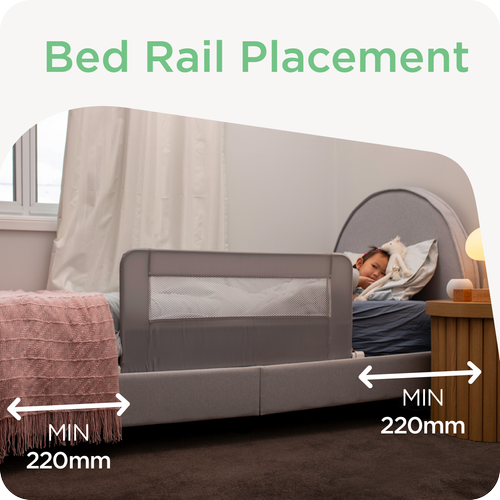 Bed safety rail bunnings sales
