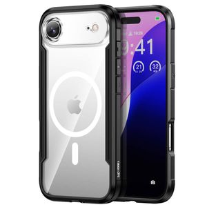 Tough On for iPhone 17 Air Iron Shield Case with MagSafe - Black