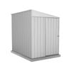 Absco Sheds 1.52 x 2.26 x 2.06m Zincalume Narrow Single Door Garden Shed