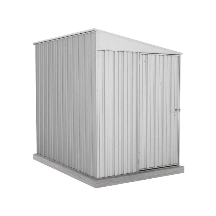 Absco Sheds 1.52 x 2.26 x 2.06m Zincalume Narrow Single Door Garden Shed