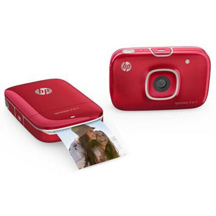 HP Sprocket 2-in-1 Zink Mobile Photo Printer+5MP Camera Bunnings