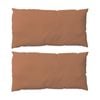 2PK The Lighthouse Washed Cotton King Pillowcase With Double Stitch Clay