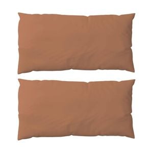 2PK The Lighthouse Washed Cotton King Pillowcase With Double Stitch Clay