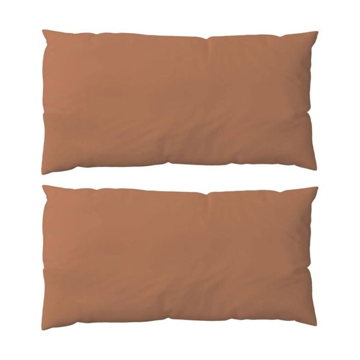 2PK The Lighthouse Washed Cotton King Pillowcase With Double Stitch Clay
