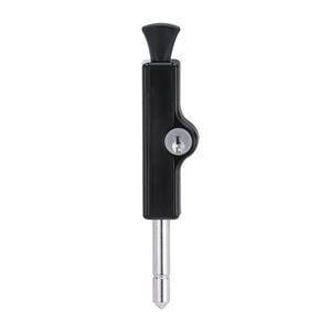Whitco Black CYL4 Patio Bolt Keyed Alike