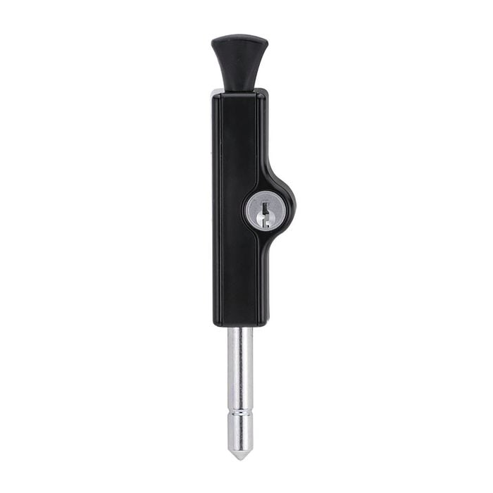 Whitco Black CYL4 Patio Bolt Keyed Alike