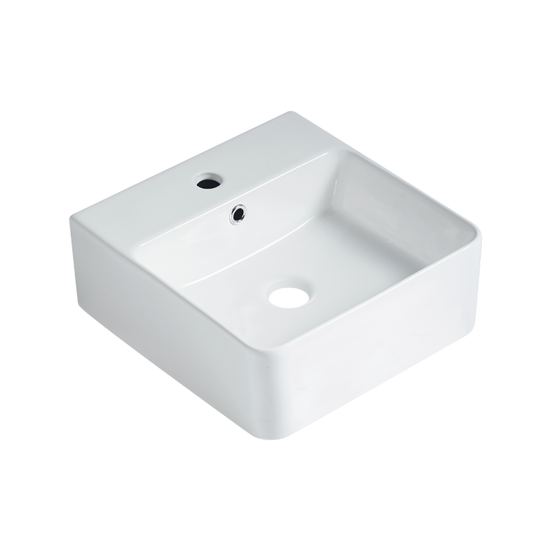 Concerto Gloss White Wall Hung Basin