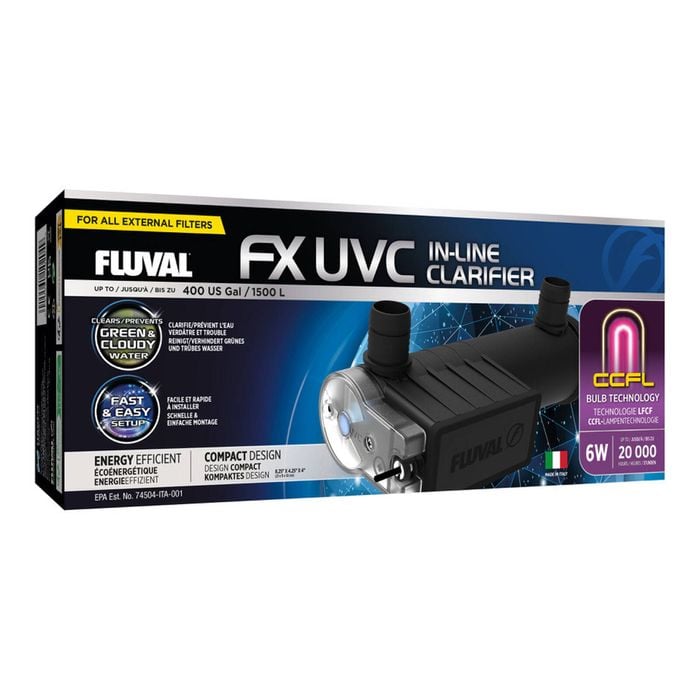 Fluval Fx2 Fx4 Fx6 Uvc Filter Unit 6w